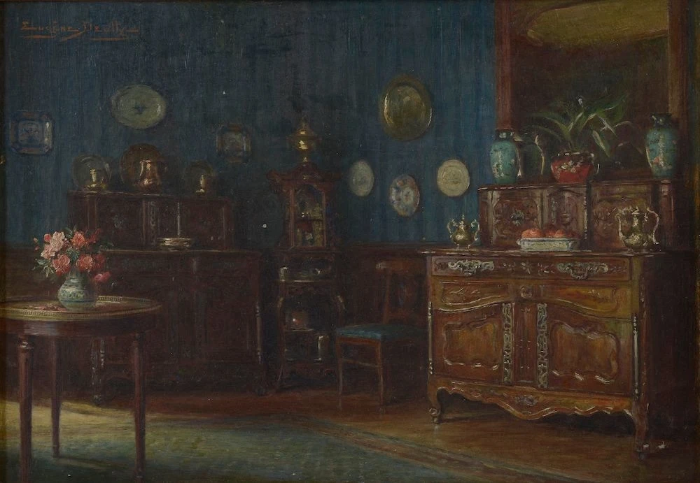 Eugène Auguste François Deully - Il soggiorno